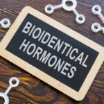 sign that reads bioidentical hormones